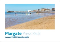 Margate Press Pack and www.visitthanet.co.uk in blue text on a white background