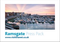 Ramsgate Press Pack and www.visitthanet.co.uk in blue text on a white background